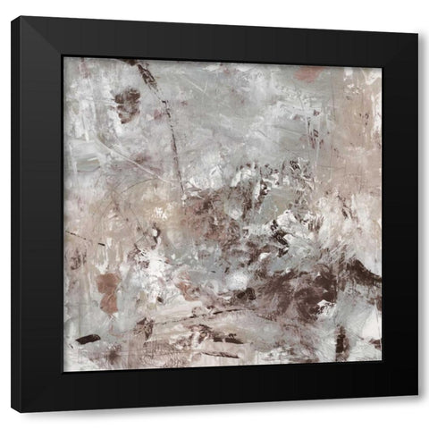 Neutral Display I Black Modern Wood Framed Art Print with Double Matting by OToole, Tim