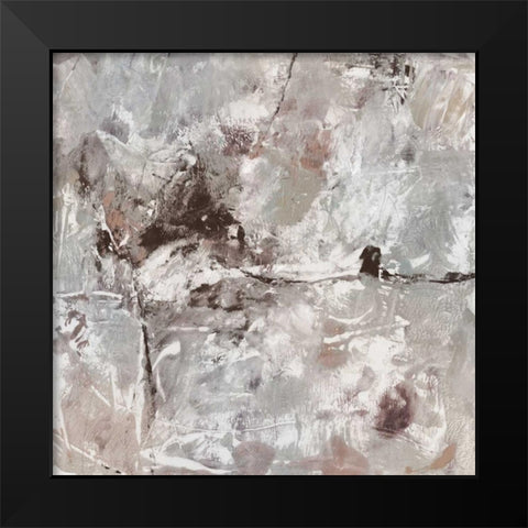 Neutral Display II Black Modern Wood Framed Art Print by OToole, Tim