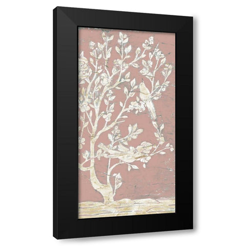 Sweet Chinoiserie II Black Modern Wood Framed Art Print by Vess, June Erica