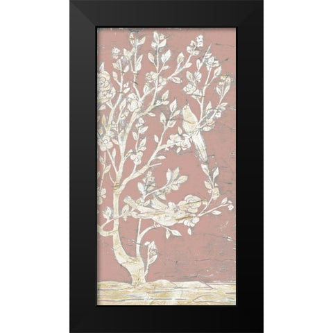 Sweet Chinoiserie II Black Modern Wood Framed Art Print by Vess, June Erica