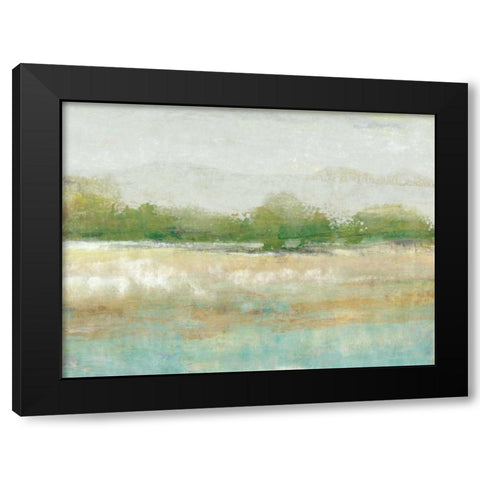 Spring Treeline I Black Modern Wood Framed Art Print by OToole, Tim