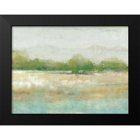 Spring Treeline I Black Modern Wood Framed Art Print by OToole, Tim