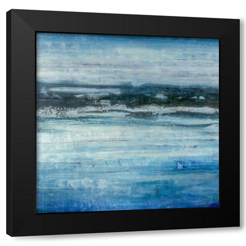 Aquatic Life Black Modern Wood Framed Art Print by Schicker, Joshua