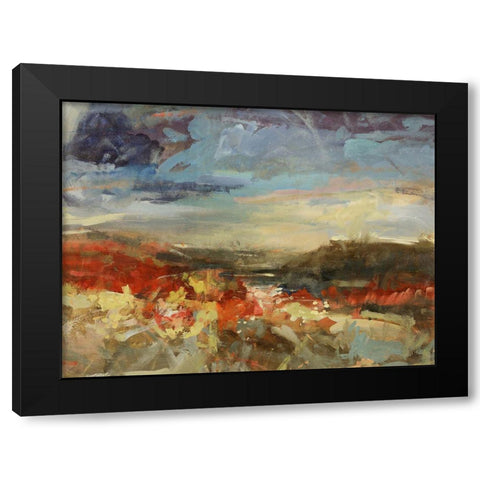 Landscape Study Black Modern Wood Framed Art Print by Maas, Jodi