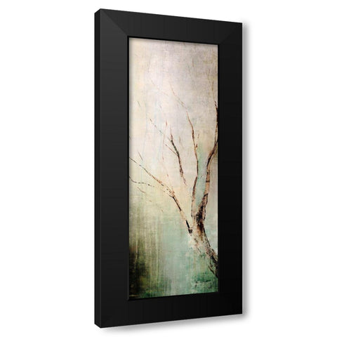 Seasons I Black Modern Wood Framed Art Print with Double Matting by Taylor, Kari