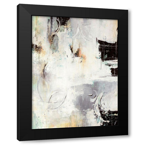 Tourist Black Modern Wood Framed Art Print by Drotar, Rikki