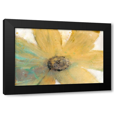Floral Spirit II Black Modern Wood Framed Art Print by OToole, Tim