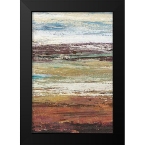 Plum Vista I Black Modern Wood Framed Art Print by OToole, Tim