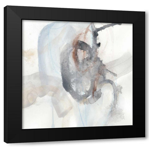 Supposition IV Black Modern Wood Framed Art Print by Vess, June Erica
