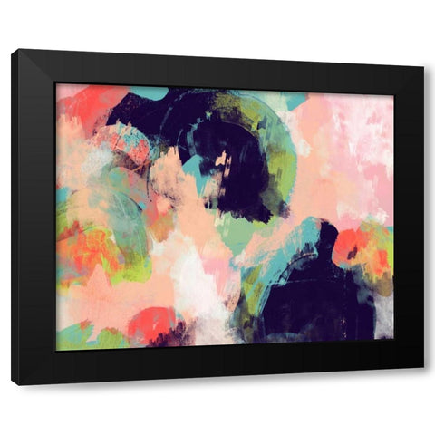 Vibrant Spring I Black Modern Wood Framed Art Print by Studio W