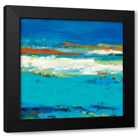 Aisle of White Black Modern Wood Framed Art Print by Bothne, Janet