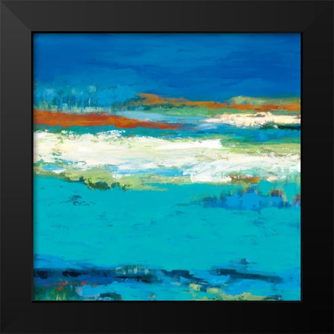 Aisle of White Black Modern Wood Framed Art Print by Bothne, Janet