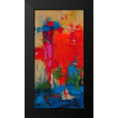 Totem Black Modern Wood Framed Art Print by Bothne, Janet