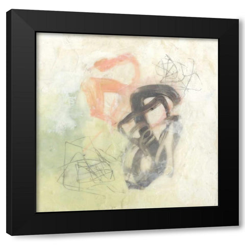 Infinite Matrix II Black Modern Wood Framed Art Print by Goldberger, Jennifer