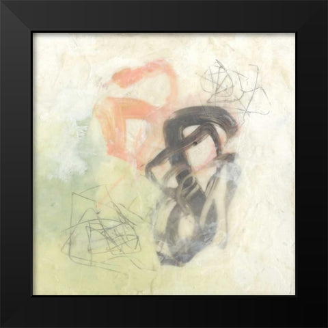 Infinite Matrix II Black Modern Wood Framed Art Print by Goldberger, Jennifer