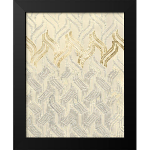 Chenille I Black Modern Wood Framed Art Print by Lam, Vanna