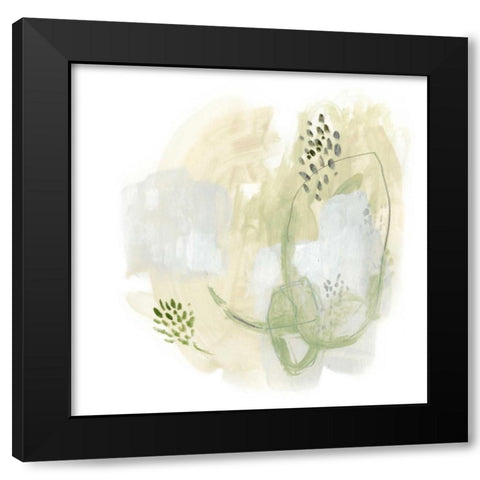 Intermezzo I Black Modern Wood Framed Art Print by Vess, June Erica