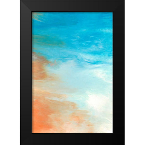 Neptune Sky II Black Modern Wood Framed Art Print by Lam, Vanna