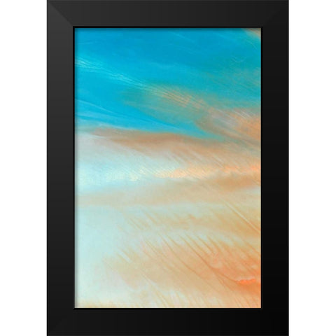 Neptune Sky III Black Modern Wood Framed Art Print by Lam, Vanna