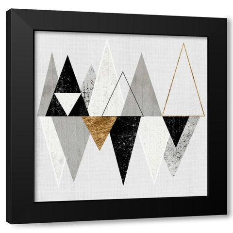 Range II Black Modern Wood Framed Art Print by Fagalde, Jarman