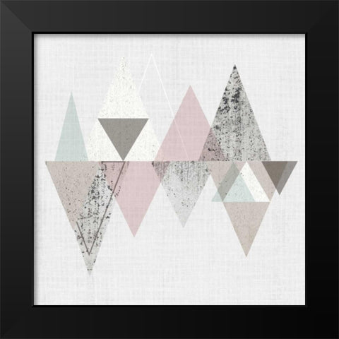 Amuse II Black Modern Wood Framed Art Print by Fagalde, Jarman