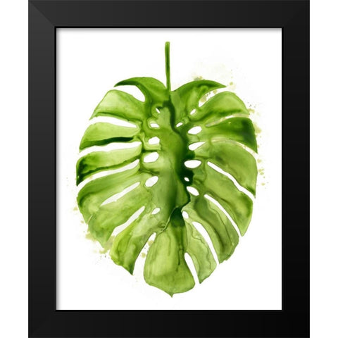 Monstera I Black Modern Wood Framed Art Print by Popp, Grace