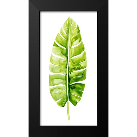 Banana Leaf Study II Black Modern Wood Framed Art Print by Popp, Grace
