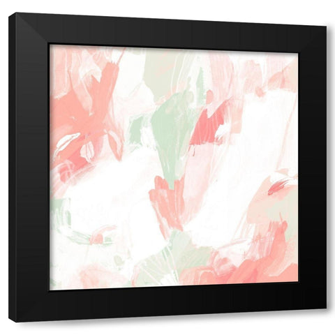 Hibiscus Palette II Black Modern Wood Framed Art Print with Double Matting by Vess, June Erica