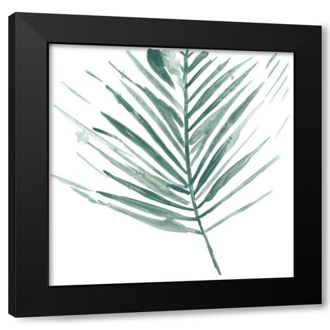 Verdant Impressions II Black Modern Wood Framed Art Print by Vess, June Erica