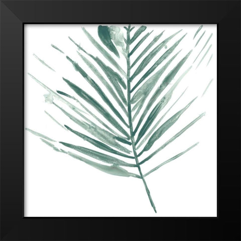 Verdant Impressions II Black Modern Wood Framed Art Print by Vess, June Erica