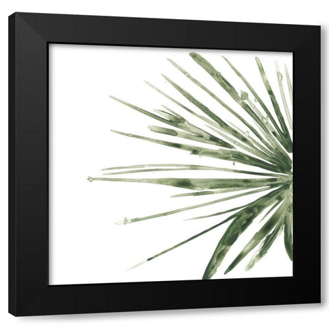 Verdant Impressions IV Black Modern Wood Framed Art Print by Vess, June Erica