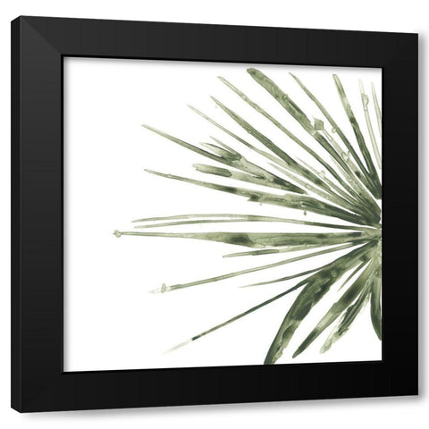 Verdant Impressions IV Black Modern Wood Framed Art Print with Double Matting by Vess, June Erica