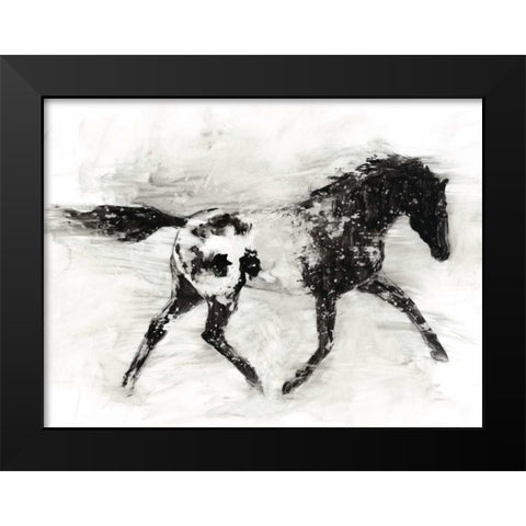 Rustic Appaloosa I Black Modern Wood Framed Art Print by Harper, Ethan