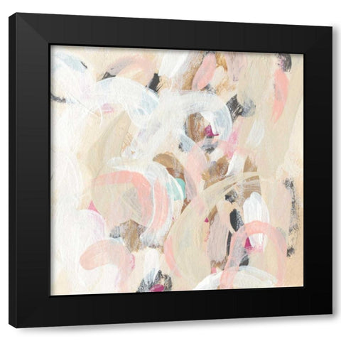 Carnivale I Black Modern Wood Framed Art Print with Double Matting by Vess, June Erica