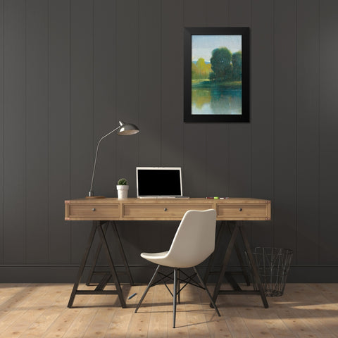 Last Light II Black Modern Wood Framed Art Print by OToole, Tim