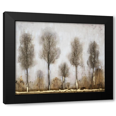 Gray Day I Black Modern Wood Framed Art Print by OToole, Tim