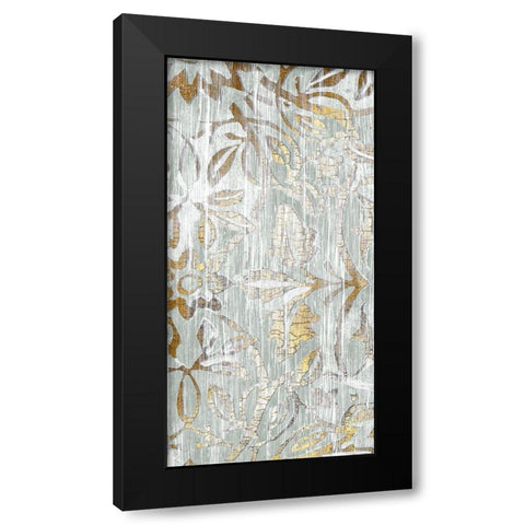 Oro Essence I Black Modern Wood Framed Art Print with Double Matting by Vess, June Erica