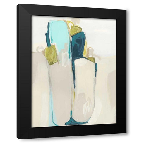 Process Transition II Black Modern Wood Framed Art Print by Vess, June Erica