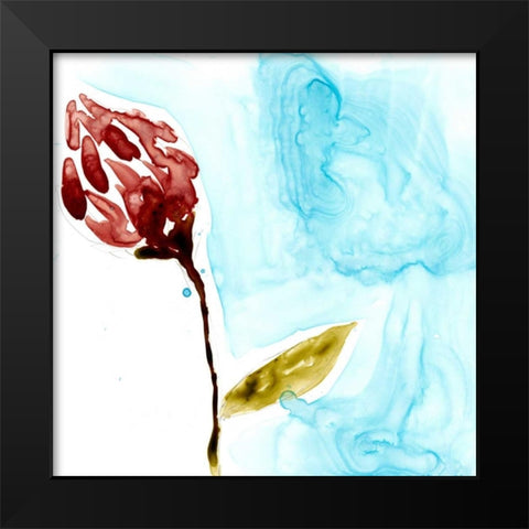 Tropical Display II Black Modern Wood Framed Art Print by Goldberger, Jennifer