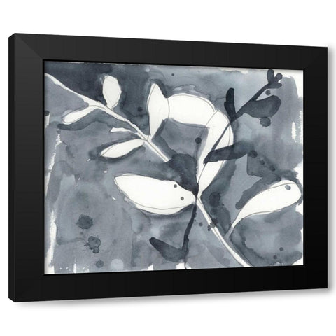 Branch Contours I Black Modern Wood Framed Art Print by Goldberger, Jennifer