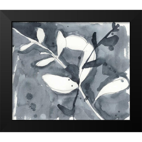 Branch Contours I Black Modern Wood Framed Art Print by Goldberger, Jennifer