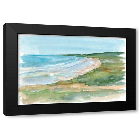Impressionist View VI Black Modern Wood Framed Art Print with Double Matting by Harper, Ethan