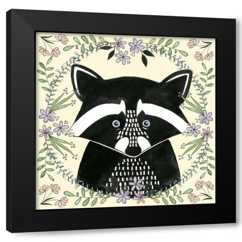 Wild Child II Black Modern Wood Framed Art Print by Popp, Grace