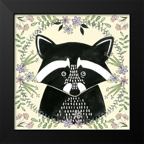 Wild Child II Black Modern Wood Framed Art Print by Popp, Grace