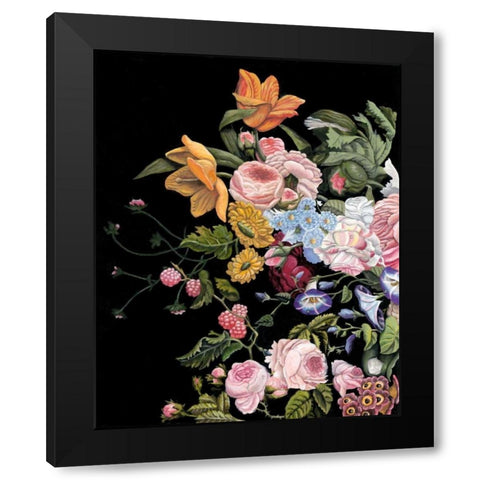 Baroque Diptych I Black Modern Wood Framed Art Print by McCavitt, Naomi