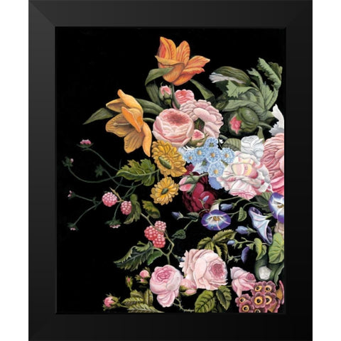 Baroque Diptych I Black Modern Wood Framed Art Print by McCavitt, Naomi