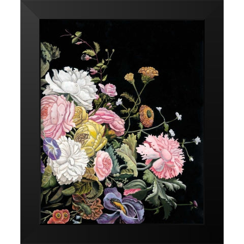 Baroque Diptych II Black Modern Wood Framed Art Print by McCavitt, Naomi