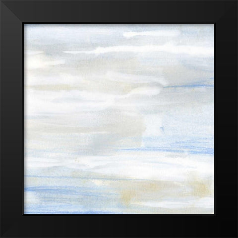 Shore Horizon III Black Modern Wood Framed Art Print by Vess, June Erica