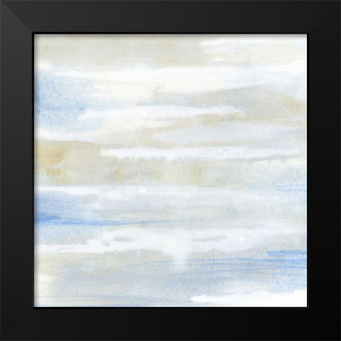 Shore Horizon IV Black Modern Wood Framed Art Print by Vess, June Erica