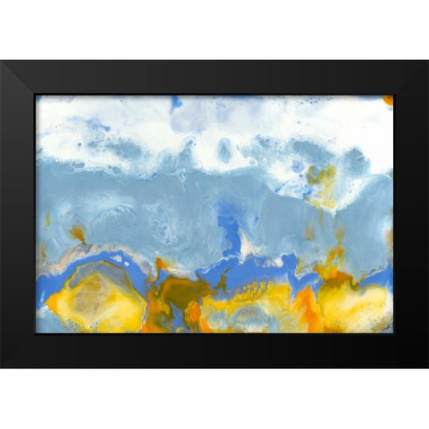 Sun Up I Black Modern Wood Framed Art Print by Ludwig, Alicia